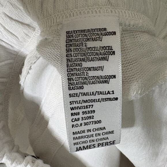 James Perse Women's Sweatpants Vintage Drawstring Sports Pants In Size 1 - Picture 3 of 11